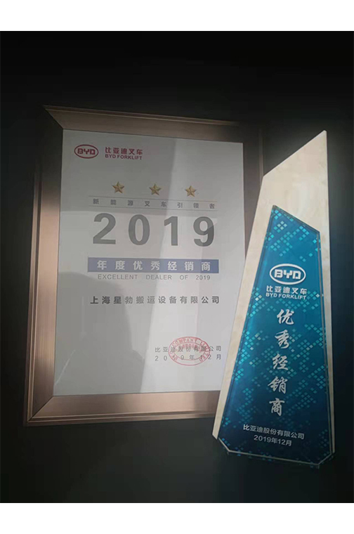 徐州市比亚迪2019优秀经销商